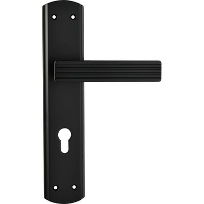 Milano Za Trice Lm136-655 Plate Handle Black