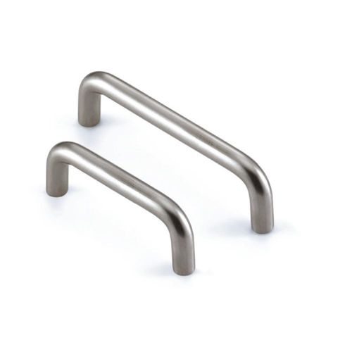 Milano Ss D Pull Handle Round Dia 192X10Mm Sn Fini