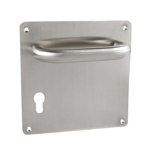 Milano Ss 304 Lever Handle On Square Plate 170X170 Mm Sss