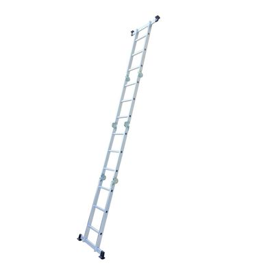 Milano Arnold Telescopic Aluminum Ladder 2.8 Mtr R11710S-Black/Orange