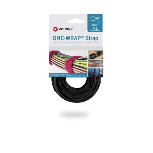 AFTP Velcro (VEL-OW64501) one-wrap strap 20x200mm-Blue