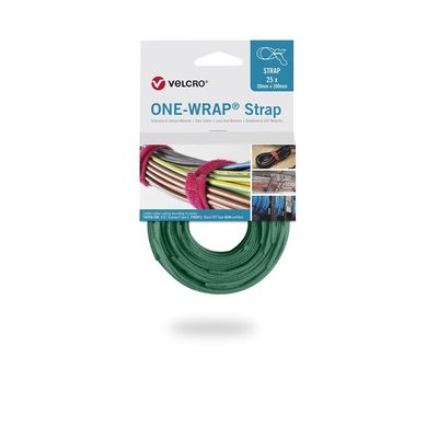 AFTP Velcro (VEL-OW64506) one-wrap strap 20x200mm-Green