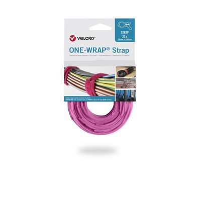 AFTP Velcro (VEL-OW64509) one-wrap strap 20x200mm-Pink