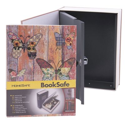 Ellen Book Safe 240X155X55 Mm-Chrome