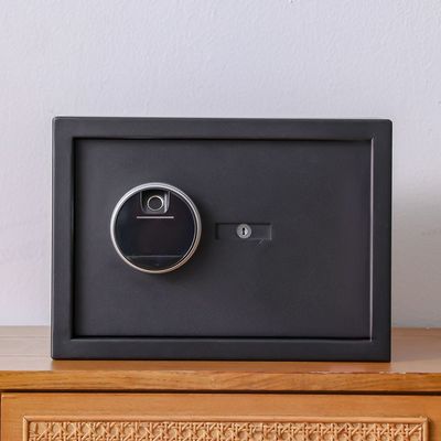 Milano Trudy 2.0 Digital Safe with Fingerprint Lock - Black - 25SAS - 250x350x250 mm - With 1-Year Warranty