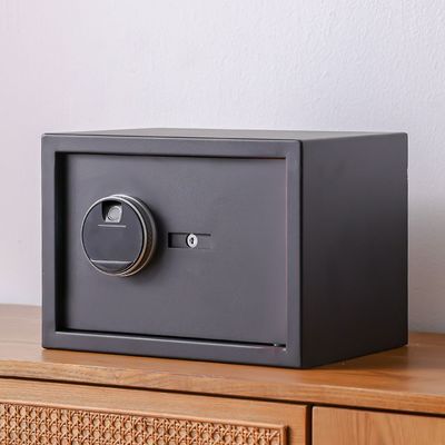 Milano Trudy 2.0 Digital Safe with Fingerprint Lock - Black - 25SAS - 250x350x250 mm - With 1-Year Warranty