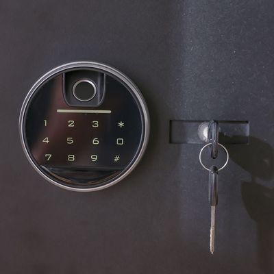 Milano Trudy 2.0 Digital Safe with Fingerprint Lock - Black - 30SAS - 300x380x300 mm - With 1-Year Warranty