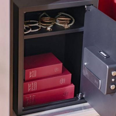 Milano Trudy 2.0 Digital Safe with Fingerprint Lock - Black - 50SAS - 500x350x310 mm - With 1-Year Warranty