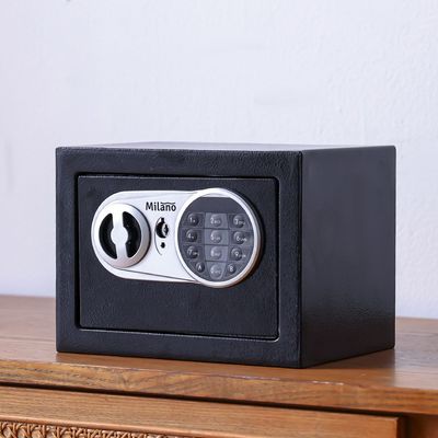 Milano James Safe 3L (170X230X170Mm-1/3Mm) Black Digi Panel