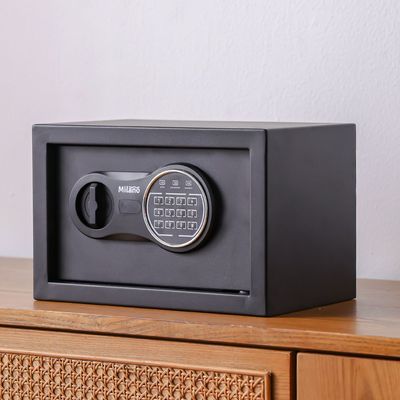 Milano James Safe 8.5L (200X310X200Mm-1/3Mm) Black Digi Panel
