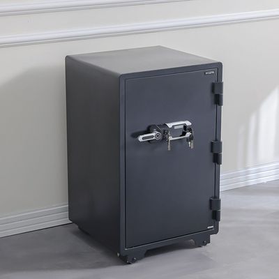 Milano FR 2.0 Fire-Resistant Safe with Fingerprint Lock - Black - 920x600x570 mm - With 1-Year Warranty