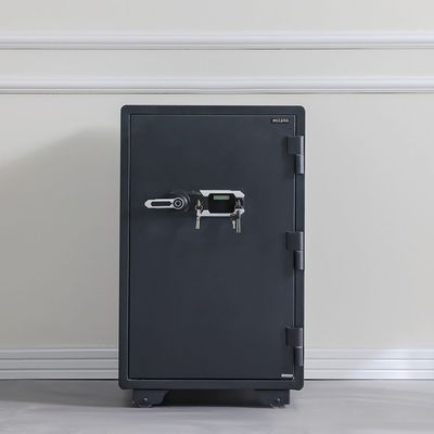 Milano FR 2.0 Fire-Resistant Safe with Fingerprint Lock - Black - 920x600x570 mm - With 1-Year Warranty