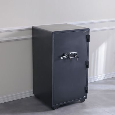Milano FR 2.0 Fire-Resistant Safe with Fingerprint Lock - Black - 1200x700x640 mm - With 1-Year Warranty