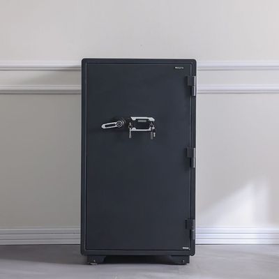 Milano FR 2.0 Fire-Resistant Safe with Fingerprint Lock - Black - 1200x700x640 mm - With 1-Year Warranty