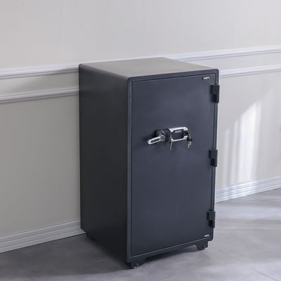 Milano FR 2.0 Fire-Resistant Safe with Fingerprint Lock - Black - 1200x700x640 mm - With 1-Year Warranty