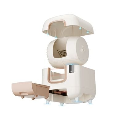 Milano Smart Cat Litter Box PB01 55.7X52.8X62.1Cm