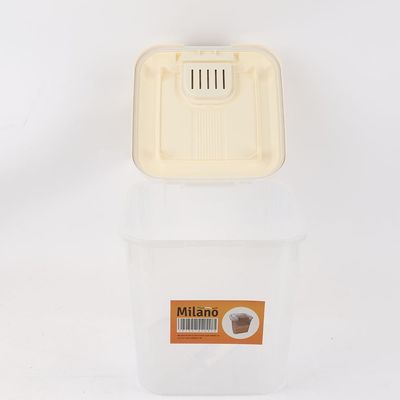 Milano Plastic Pet Food Container 5L Yl1107-15 22.5X23X22Cm