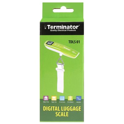 Ea Lp Terminator Digital Luggage Scale Tdls 01 871