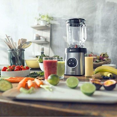 Countertop Blender 2 L 1400 W HR3652/01 Silver/Black