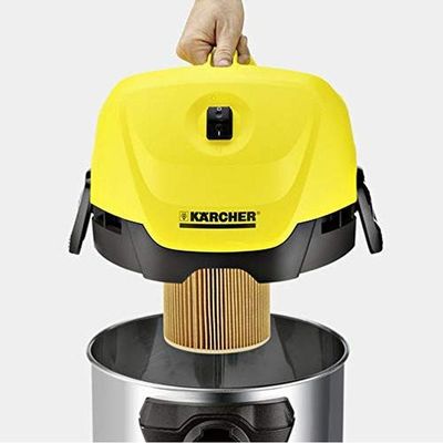 Wet And Dry Vacuum Cleaner 17 L 1000 W WD3 Premium Yellow/Silver/Black