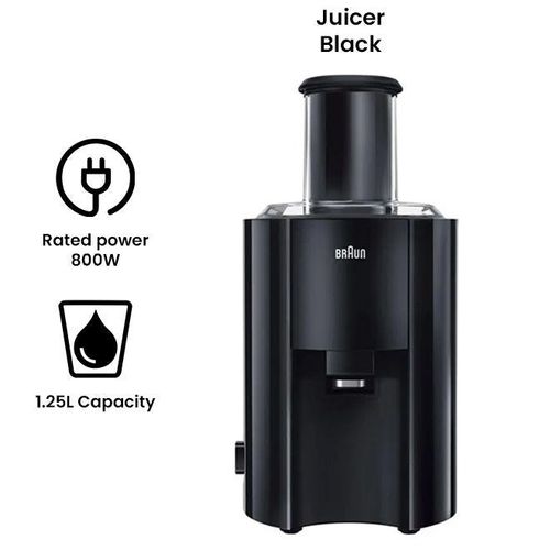 Multiquick Juicer 1.25 L 800 W J300 Black