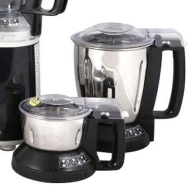 5-Piece Electric Mixer Grinder Set 7.4 kg 1000 W MXAC400 Black/Silver/Clear