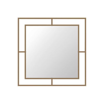 Corner Mirror - Gold - 2 Years Warranty