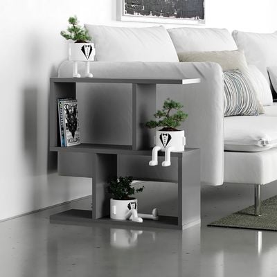 Mourah Homemania Side Table - Anthracite  - 2 Years Warranty