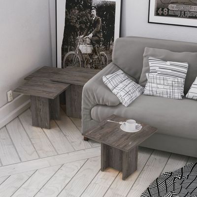 Grade Coffee Table - Dark Coffee/Dark Coffee - 2 Years Warranty