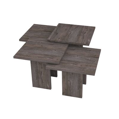 Grade Coffee Table - Dark Coffee/Dark Coffee - 2 Years Warranty