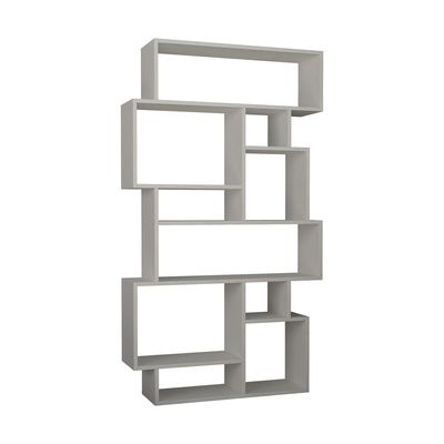 Mourah Karmato Bookcase - White - 2 Years Warranty