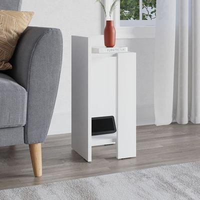 Elos Nightstand Left Module - White  - 2 Years Warranty