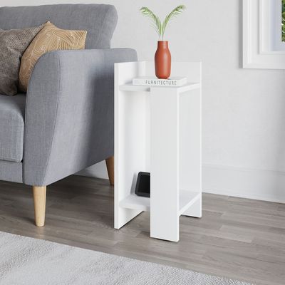 Elos Nightstand Left Module - White  - 2 Years Warranty