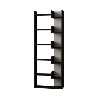 Oppa Bookcase - Anthracite/White - 2 Years Warranty