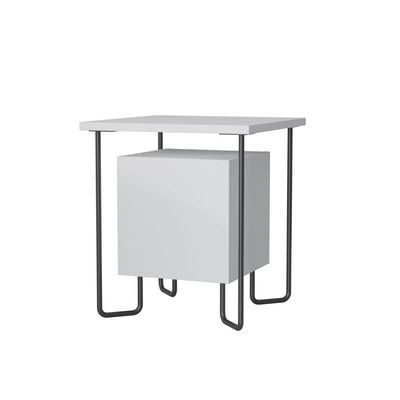 Mourah Acres Nightstand - White  - 2 Years Warranty