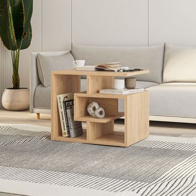 Labirent End Table - Oak  - 2 Years Warranty