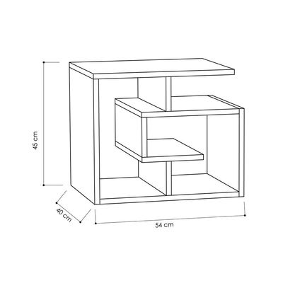 Labirent End Table - Oak  - 2 Years Warranty