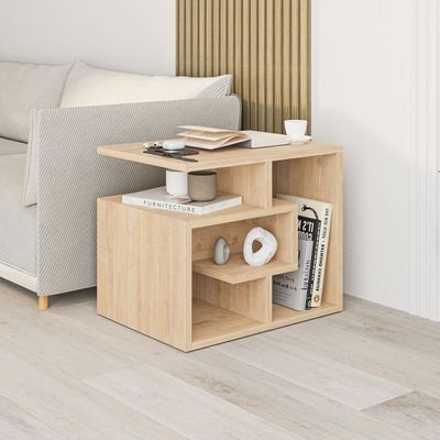 Labirent End Table - Oak  - 2 Years Warranty