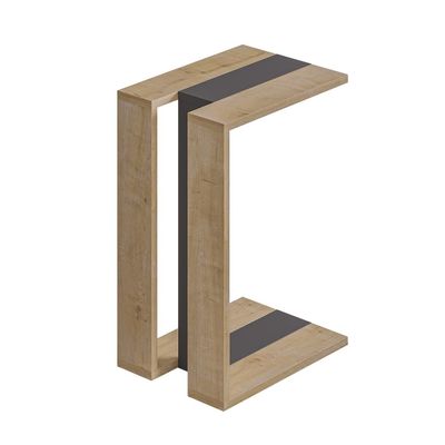 Mourah Muju C End Table - Oak/Anthracite/Oak - 2 Years Warranty