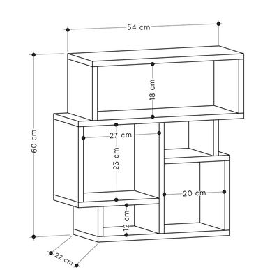 Mourah Karma End Table - Light Mocha - 2 Years Warranty