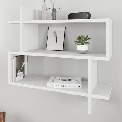 Paralel Wall Shelf - White - 2 Years Warranty