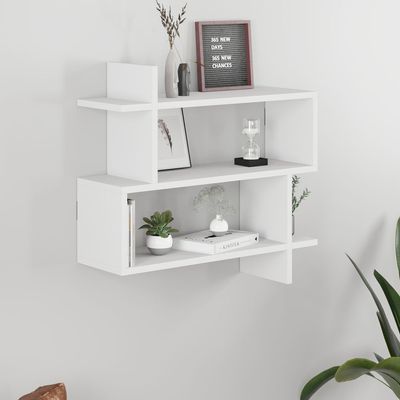 Paralel Wall Shelf - White - 2 Years Warranty