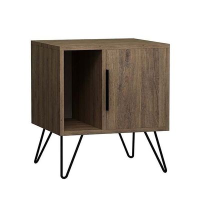 Glynn Nightstand - Dark Oak/Dark Oak - 2 Years Warranty