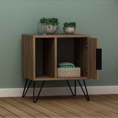 Glynn Nightstand - Dark Oak/Dark Oak - 2 Years Warranty