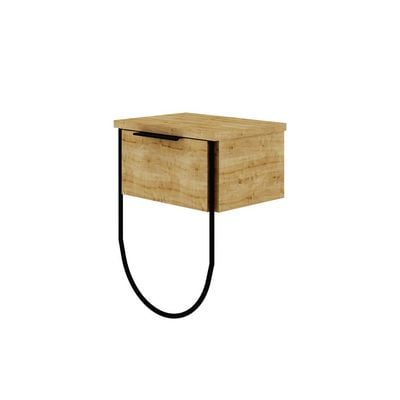 Mourah Norfolk Nightstand - Oak  - 2 Years Warranty