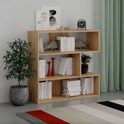 Molly Bookcase No.1 - Oak - 2 Years Warranty