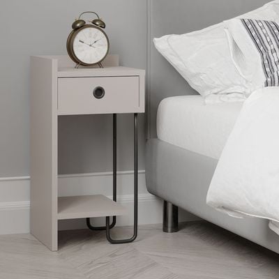 Sirius Nightstand Left Module - Light Mocha - 2 Years Warranty