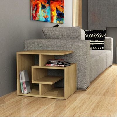 Labirent End Table - Oak  - 2 Years Warranty