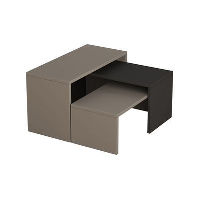 Mourah Kanta Coffee Table - Light Mocha/Dark Grey/Light Mocha - 2 Years Warranty