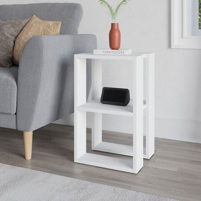 Lonie Nightstand - White  - 2 Years Warranty